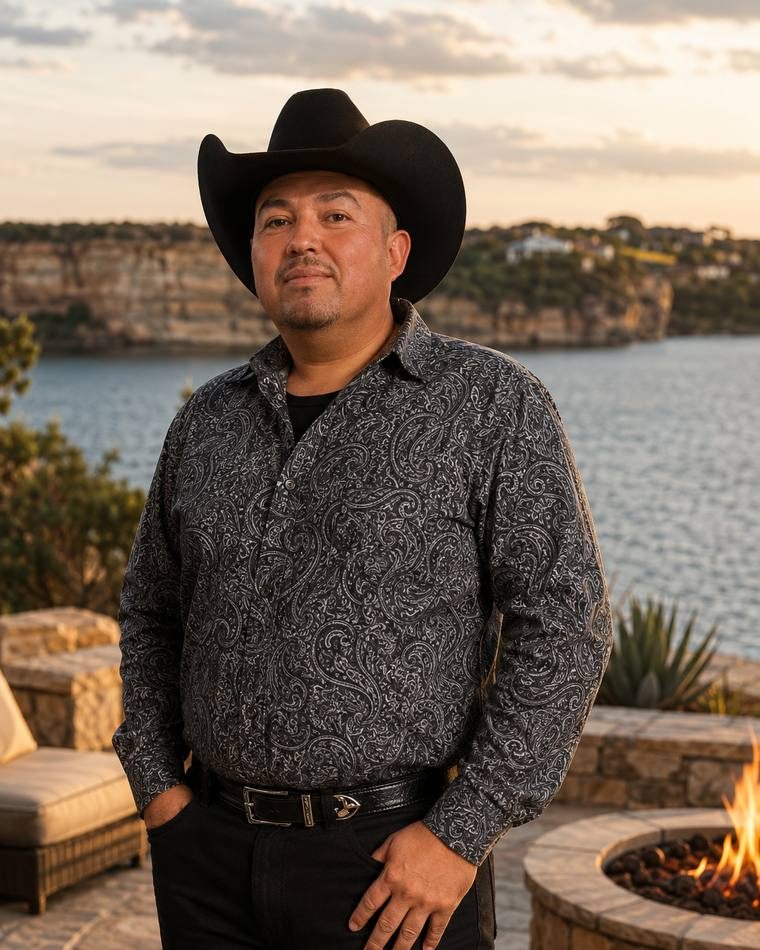 Ignacio Pedraza, Co-Owner of Possum Kingdom Construction, at Possum Kingdom Lake